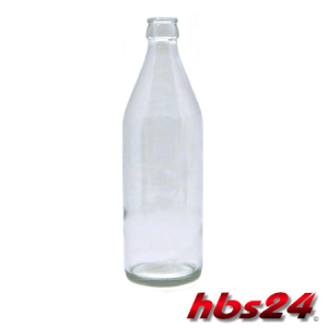 Wasserflasche 0,5 Liter klar für Kronenforken hbs24